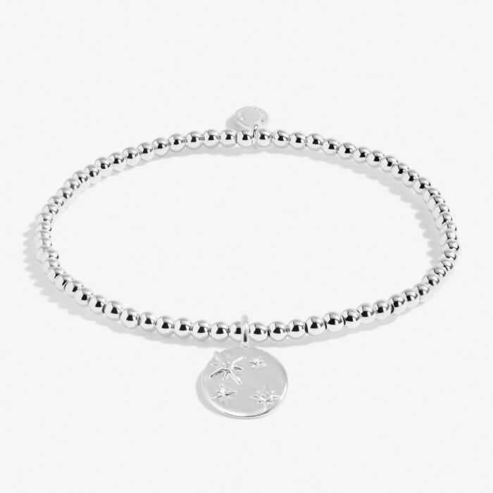 Joma Jewellery A Little 'Friendships Are Life's Treasures' Bracelet In Silver Plating